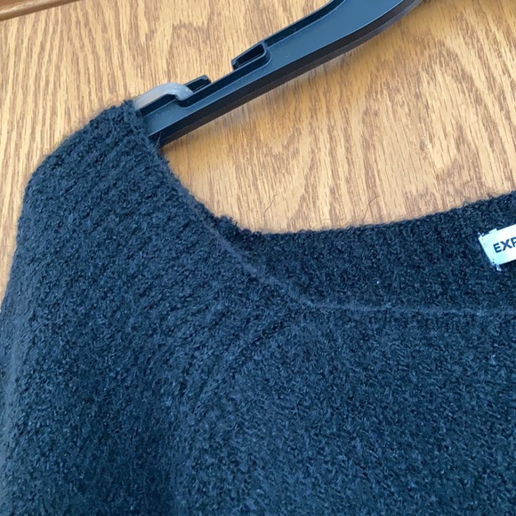 Black sweater crop top - Picture 6 of 6